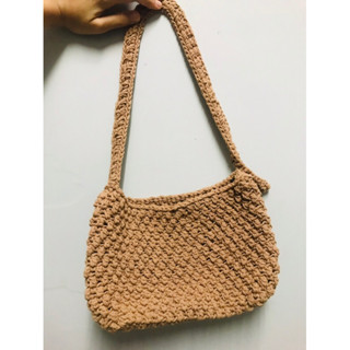 ✨Crochet bag กระเป๋าโครเชต์ถัก งาน Handmade 🧵💓