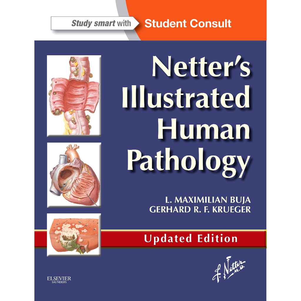 [หนังสือ] Netter's Illustrated Human Pathology แพทย์ แพทยศาสตร์ พยาธิวิทยา medicine medical english 