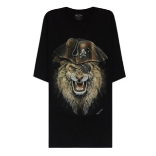 เดรสลายสิงโต (Size 2XL)
