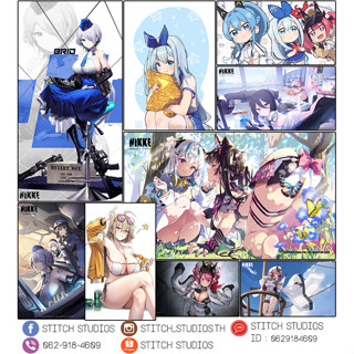 [สินค้าพร้อมส่ง] โปเตอร์ Goddess of Victory Nikke ชุด 6 มีให้เลือกมากกว่า 10 รูป