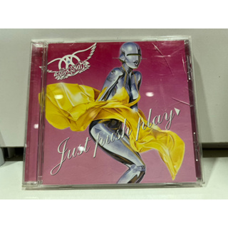 1   CD  MUSIC  ซีดีเพลง   AEROSMITH  Just push play   (B4A36)