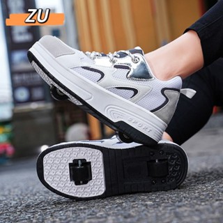 ใหม่ล่าสุด Heelys 34-42 รองเท้าสเก็ต 1 ล้อ Roller shoe 2 ล้อมีของ