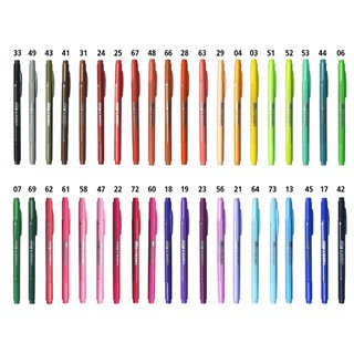 DONG-A (ดองอา) My Color ปากกาสี ปากกา มายคัลเลอร์ 2 TWIN-TIP สองหัวในด้ามเดียว ( 1 ด้าม )