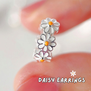 mini daisy earring 🌻ต่างหูดอกเดซี่ ต่างหูสไตล์คุณหนู ต่างหูไปเที่ยว ต่างหูมินิมอล🤍✨