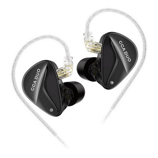 (ประกันศูนย์ไทย) CCA DUO หูฟัง IEM 2 ไดรเวอร์ Dual Dynamic ของแท้