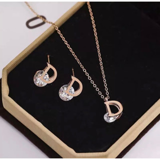 lovely necklace stainless steel |ส่งจากไทย🚩สร้อยคองานสแตนเลส ไม่ลอกไม่ดำ โดนน้ำโดนเหงื่อได้