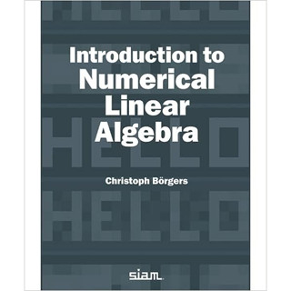 introduction To Numerical Linear Algebra (Paperback) ISBN:9781611976915