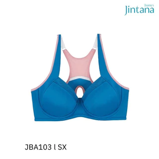 Jintana สปอร์ตบรา มีโครง รุ่น Active รหัส JBA103 ใส่สบาย กระชับ ระบายอากาศดี กระชับทุกการเคลื่อนไหว