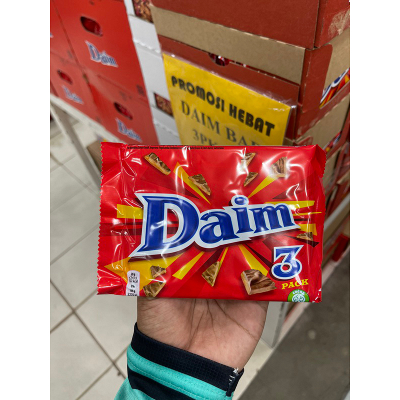 Daim Chocolate Bar 1  น้ำหนัก 84 กรัม