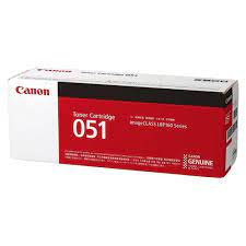 Canon Cartridge-051 Black  ใช้กับเครื่องปริ้นเตอร์ Canon imageCLASS MF269dw Canon imageC แท้ประกันศูนย์