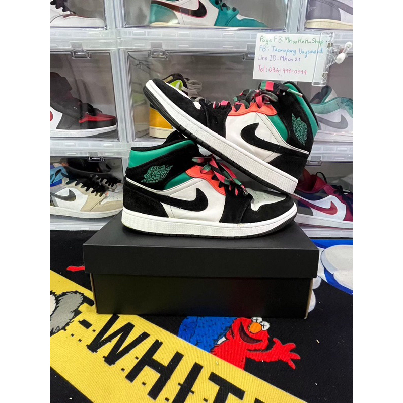 Jordan1 MID SE South Beach (มือสอง)