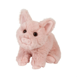 Douglas Mini Pinkie Soft Pig - ตุ๊กตาหมูสีชมพู พิ้งกี้ รุ่นมินิ ขนาด 6 นิ้ว