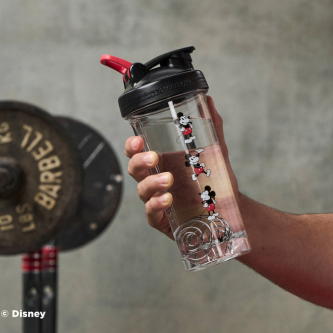 Blender Bottle แก้วเชค Mickey Special Edition แก้วShake นำเข้าจากอเมริกา BlenderBottle Shaker ใช้ผสมเวย์โปรตีนของแท้