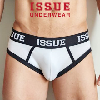 Exclusive ISSUE UNDERWEAR  Brief Basic กางเกงชั้นในชาย สีขาว