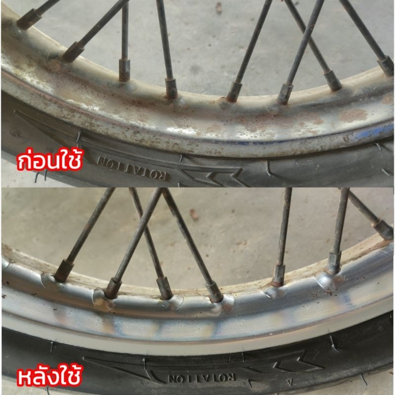 น้ำยาขจัดคราบอเนกประสงค์(FG)กัดสนิม โลหะทุกชนิด คราบฝังแน่น คราบน้ำบนกระจก ขวดฟ๊อกกี้ 100 ml. - รูปที่ 5