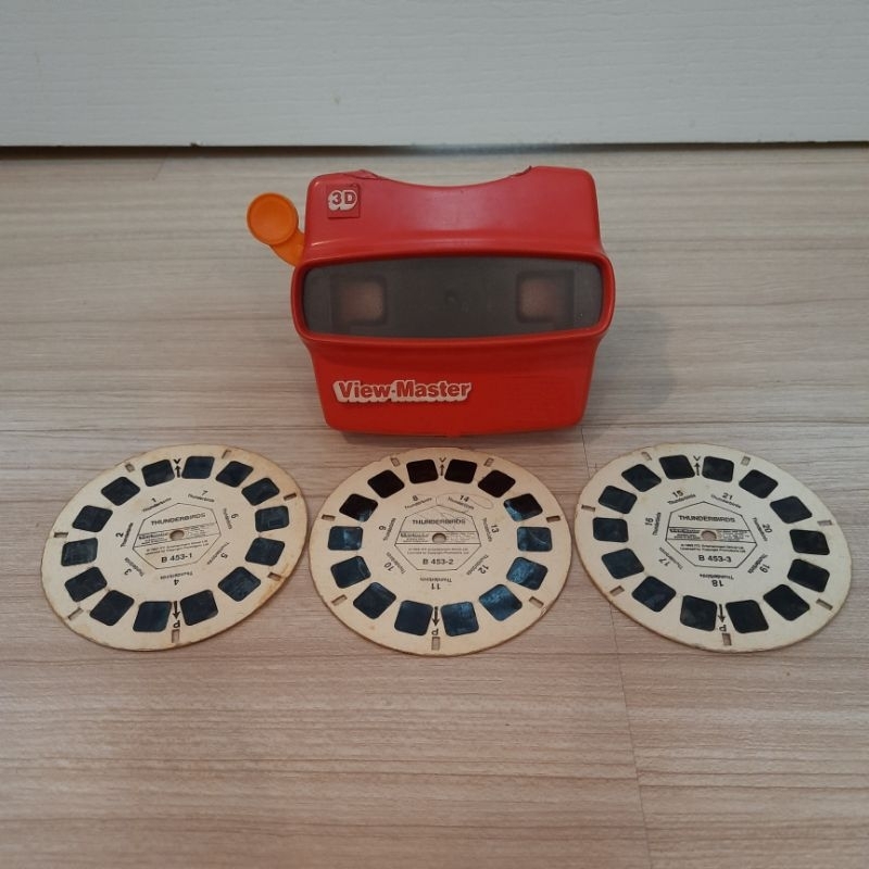 💥กล้องวิวมาสเตอร์ (View-Master 3D)💥 พร้อมฟิล์มธันเดอร์เบิร์ดส์ (Thunderbirds) จำนวน 3แผ่น