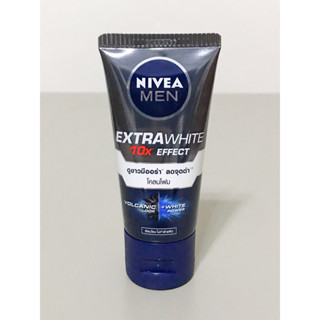 Nivea Men Extra White Face Mud Foam 50 g นีเวีย เมน เอ็กซ์ตร้า ไวท์ เฟซ มัด โฟม 50 กรัม