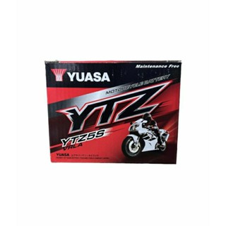 แบตเตอรี่มอเตอร์ไซด์ แบตเตอรี่ YTZ5S เวฟทุกรุ่น sonic Scoopy fino click 110/125 อื่นๆ YUASA ขนาด 5A 12V  ไฟแรง คุณภาพดี