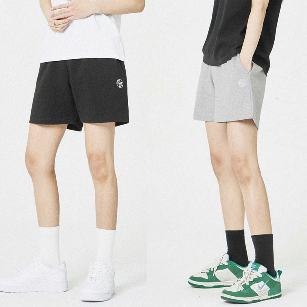 FLMNT(W) DAILY SWEAT SHORTS l MelangeGrey / Black