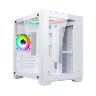 [GAME OF CPU] TSUNAMI mATX CASE (NP) TSUNAMI MINI VISION 1264*3 WW GAMING (WHITE)