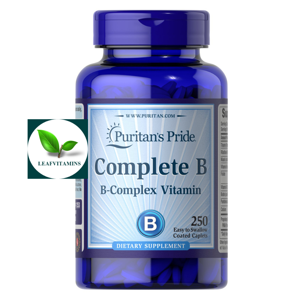 Puritan's Pride Complete B (Vitamin B Complex) / 250 Caplets