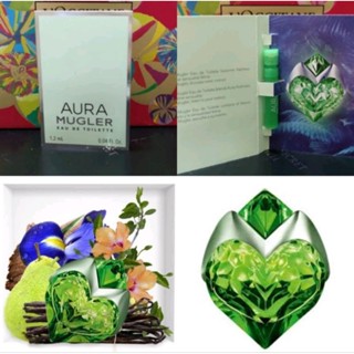 Vial Aura Mugler eau de toillet หัวสเปรย์ 1.2มิล MFG 2019 EXP 2024