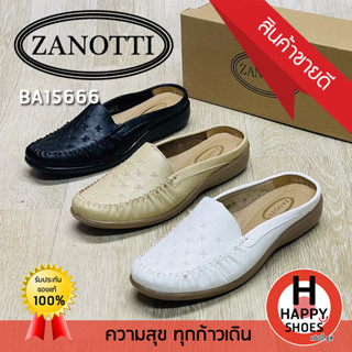 🚚ส่งเร็ว🚛ส่งด่วนจ้า✨มาใหม่จ้า😆รองเท้าคัทชูเปิดส้นหญิง ZANOTTI (เบอร์35-40) รุ่น BA15666 ส้น 1 นิ้ว Soft and comfortable