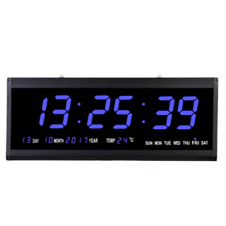 นาฬิกาดิจิตอล (JH4819) 48x19x4.5cm นาฬิกา LED DIGITAL CLOCK นาฬิกาแขวน