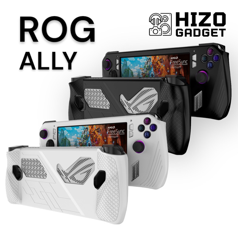 เคส Silicone คลุมทั้งตัว แบบนิ่ม สำหรับ ROG ALLY by HIZO GADGET