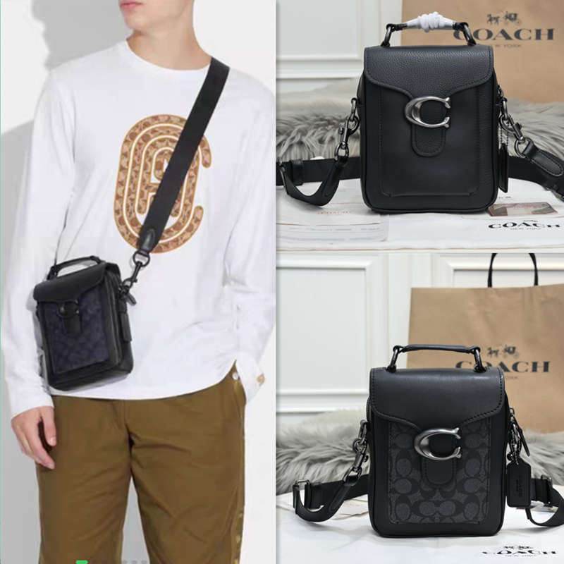 Coach New Men's Tabby Dionysus กระเป๋า กระเป๋าสะพายข้างผู้ชายแฟชั่น C4892