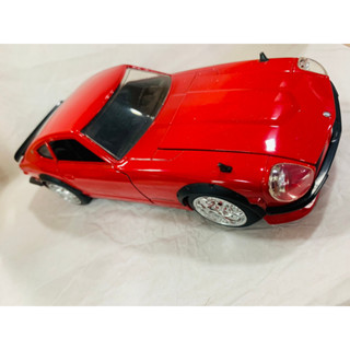 1972 Datsun 240Z, Red - Jada Toys 96999 - 1/24 scale Diecast Model Toy Car (มีตำหนิ)