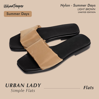 รองเท้า Urban Trooper รุ่น Urban Lady : Simple Flats  สี Light Brown