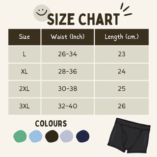 พร้อมส่ง กางเกงในผู้ชายขาสั้น Boxer ผ้านิ่มลื่น บางเบา สวมใส่สบาย ระบายอากาศ มีไซส์ใหญ่
