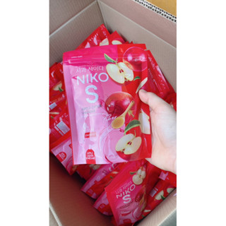 [ซื้อ 1 แถม 1 NIKO S] นิโก๊ะเอส ผงบุกลดน้ำหนัก สูตร Apple cider สูตรนี้ เน้นช่วยระบบขับถ่าย (แนะทำก่อนนอน)