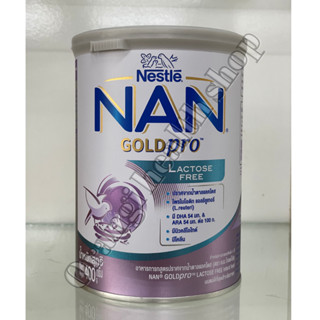 Nestle Nam gold pro lactose free แนน โกลด์ โปร อาหารทารกสูตรปราศจากน้ำตาลแลคโตส 400 ก.