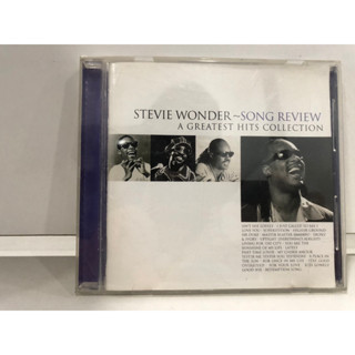 1 CD MUSIC  ซีดีเพลงสากล STEVIE WONDER-SONG REVIEW A GREATEST HITS COLLECTION   (A21J44)