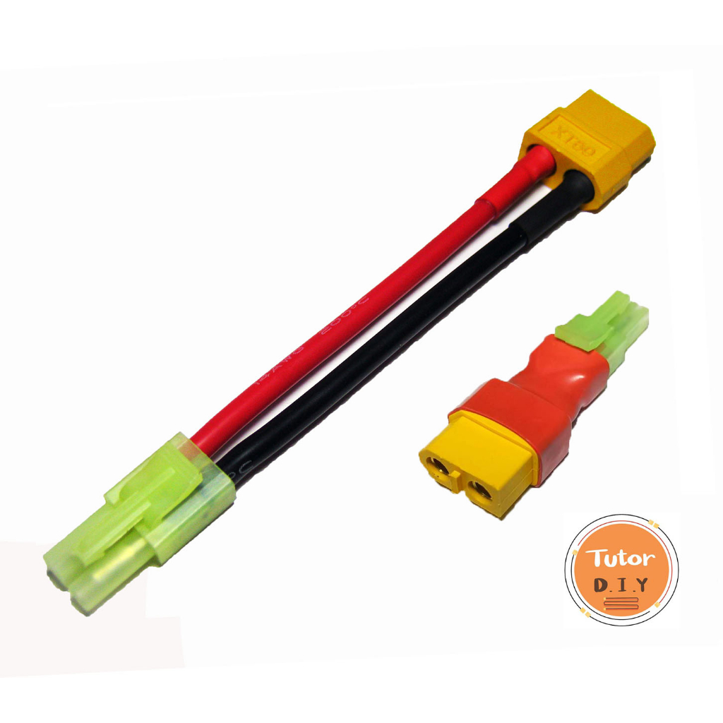[ร้านในไทย] Connector Plug mini Tamiya female to XT60 female