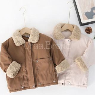 100-140 / เสื้อโค้ทเด็ก โค้ทเด็ก เสื้อกันหนาวเด็ก รุ่น Fuffy Coat Suit Kids - KSS