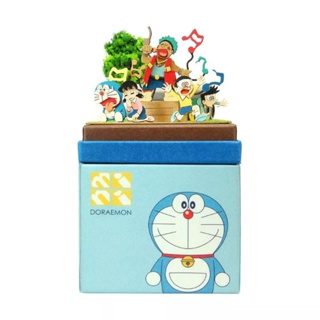 พร้อมส่ง Sankei MP08-08 Doraemon Mini Gian Recital Paper Craft From japan