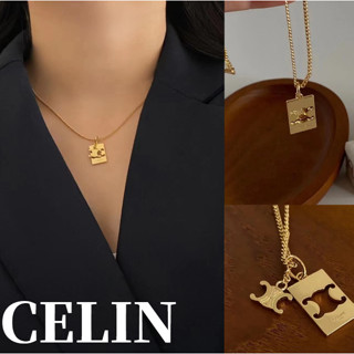 เซลีน CELINE สร้อยคอ/คลาสสิก/ใหม่/สตรี/ชุดโซ่