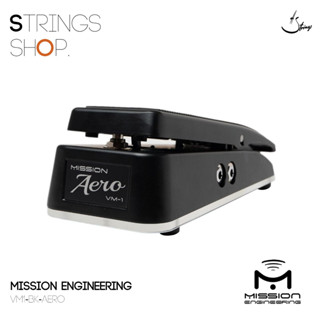 Mission Engineering Volume pedal with illuminated base  Aero style chassis Flat Black ( VM1‐BK-AERO )