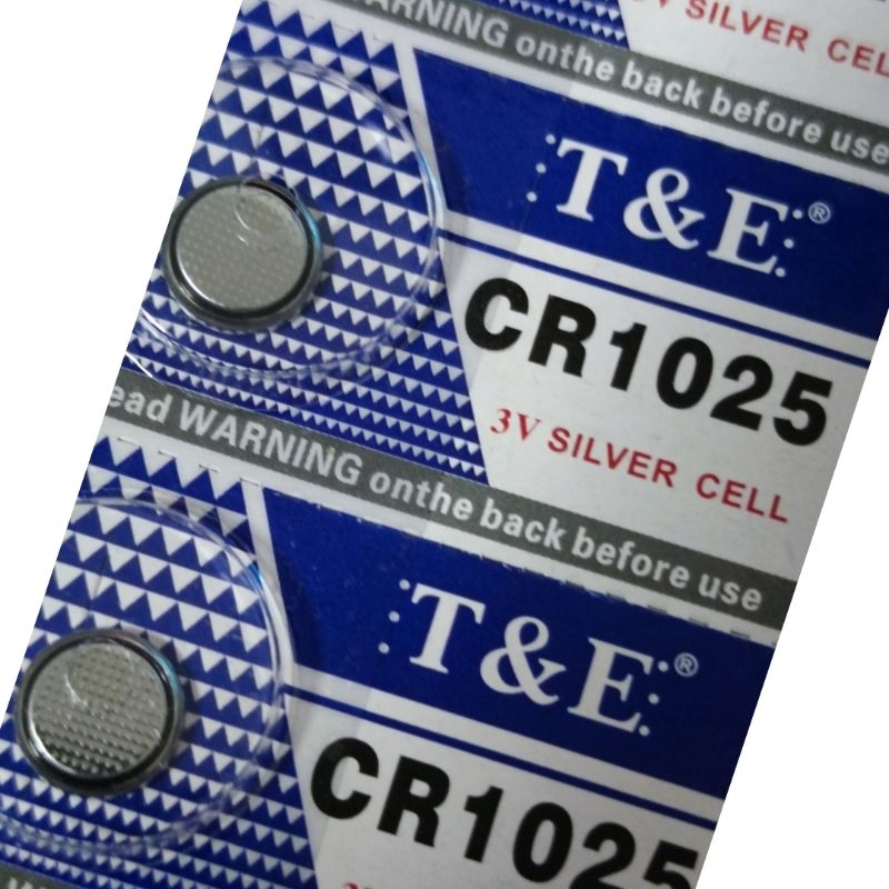 ถ่านเม็ด ถ่านกระดุมเบอร์ CR1025แพค5ก้อน - รูปที่ 3