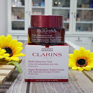 Clarins Super Restorative Night Cream 50ml All skin ทุกสภาพผิว ผลิต 10/2022