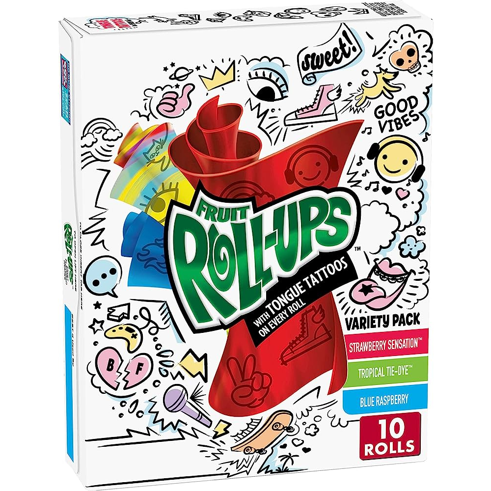 Fruit Roll Ups & Fruit By The Foot ขนมจากอusa
