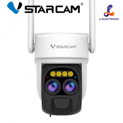 VSTARCAM BG67D กล้องวงจรปิด Solar Cell WIFI / ใส่ซิม 4G IP Camera ความละเอียด 3 ล้านพิกเซล