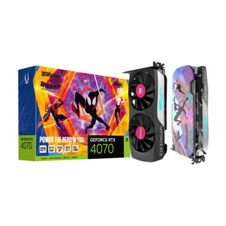 ZOTAC GAMING GEFORCE RTX 4070 Twin Edge OC SPIDER-MAN™: Across the Spider-Verse Bundle (การ์ดจอ)