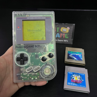 GAMEBOY Original 🎮 x Pokemon 95%📟 🕹️ (1995) JAPAN 🇯🇵 DMG-01 Transparent