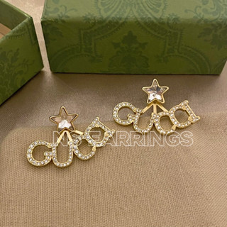 NS.EARRINGS | NS0266 - EARRINGS WITH SCRIPT