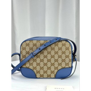 💙💙โปรเฉพาะสีนี้ New Gucci Bree GG Canvas leather trim