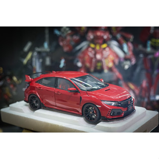 Autoart 1:18 Honda Civic type R Fk8 flame red สวยมากเปิดได้เหมือนจริงทุกจุด